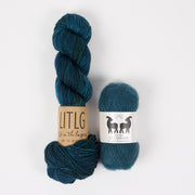 Life in The Long Grass ENCHANTED HARBOUR Merino wool Mohair Silk Mixed Weight Quick Kits