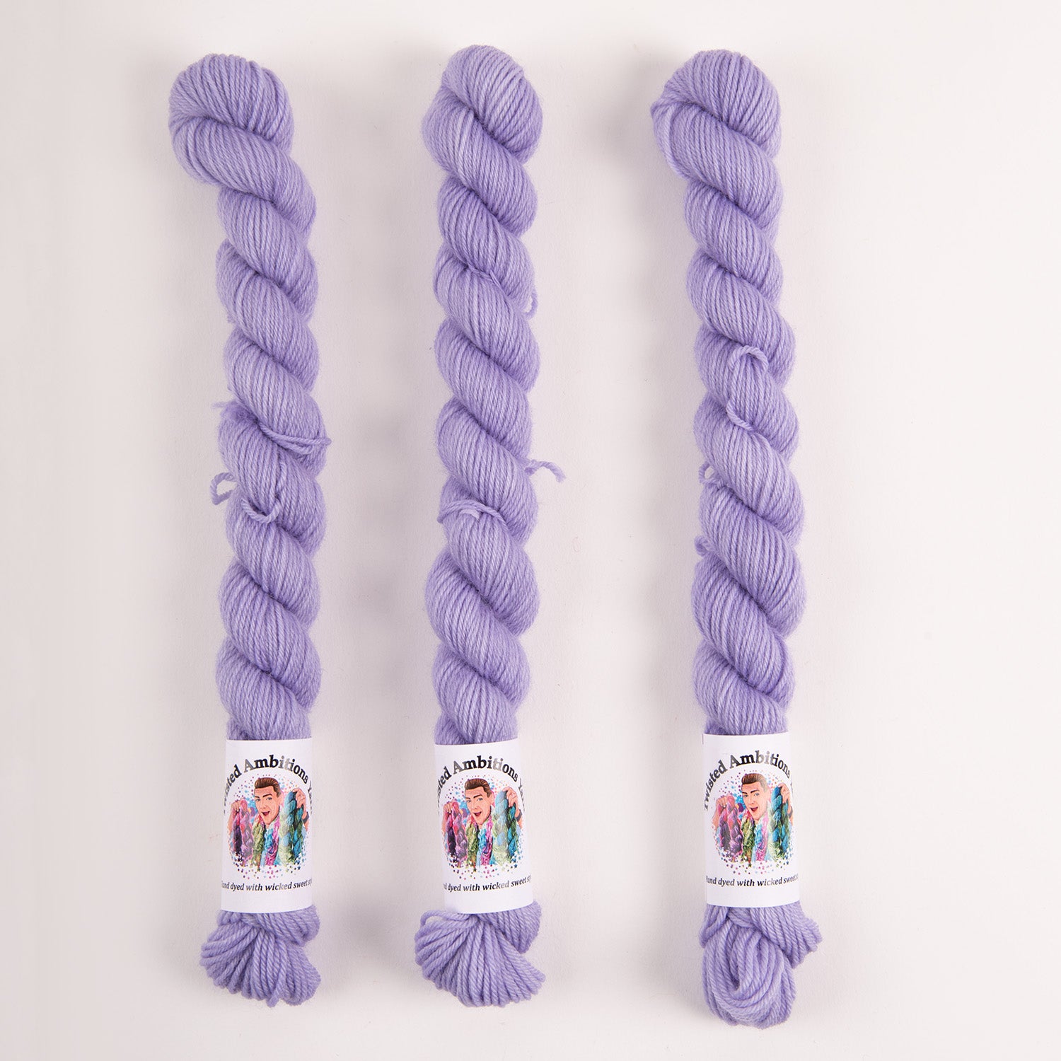 Twisted Ambitions SWEET SOCK MINI - LILAC purple Yarn