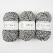 Ístex LÉTTLOPI 0056 - ASH HEATHER Wool Aran grey Yarn