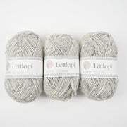 Ístex LÉTTLOPI 0054 - LIGHT ASH HEATHER Wool Aran grey Yarn