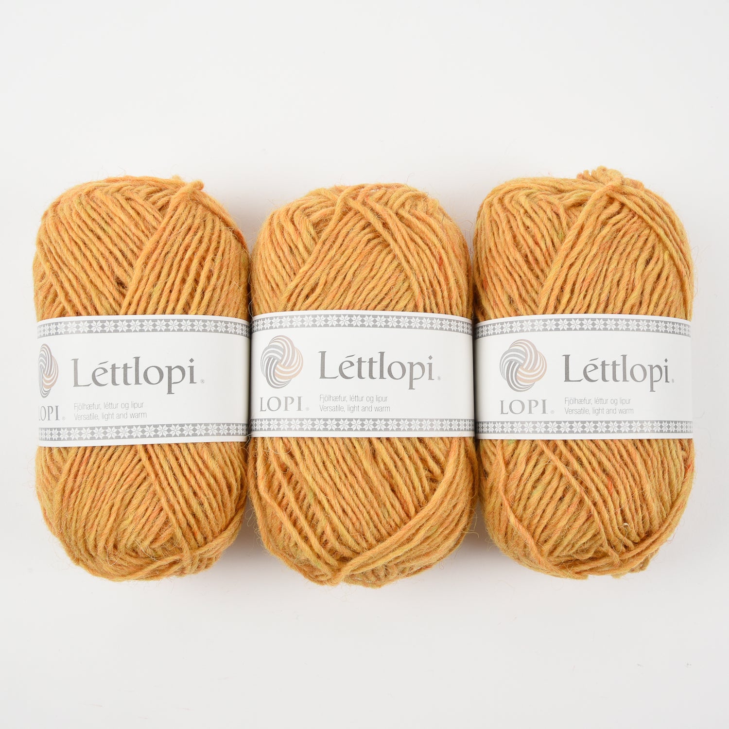 Ístex LÉTTLOPI 1703 - MIMOSA Wool Aran yellow Yarn