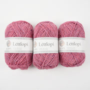 Ístex LÉTTLOPI 1412 - PINK HEATHER Wool Aran pink Yarn