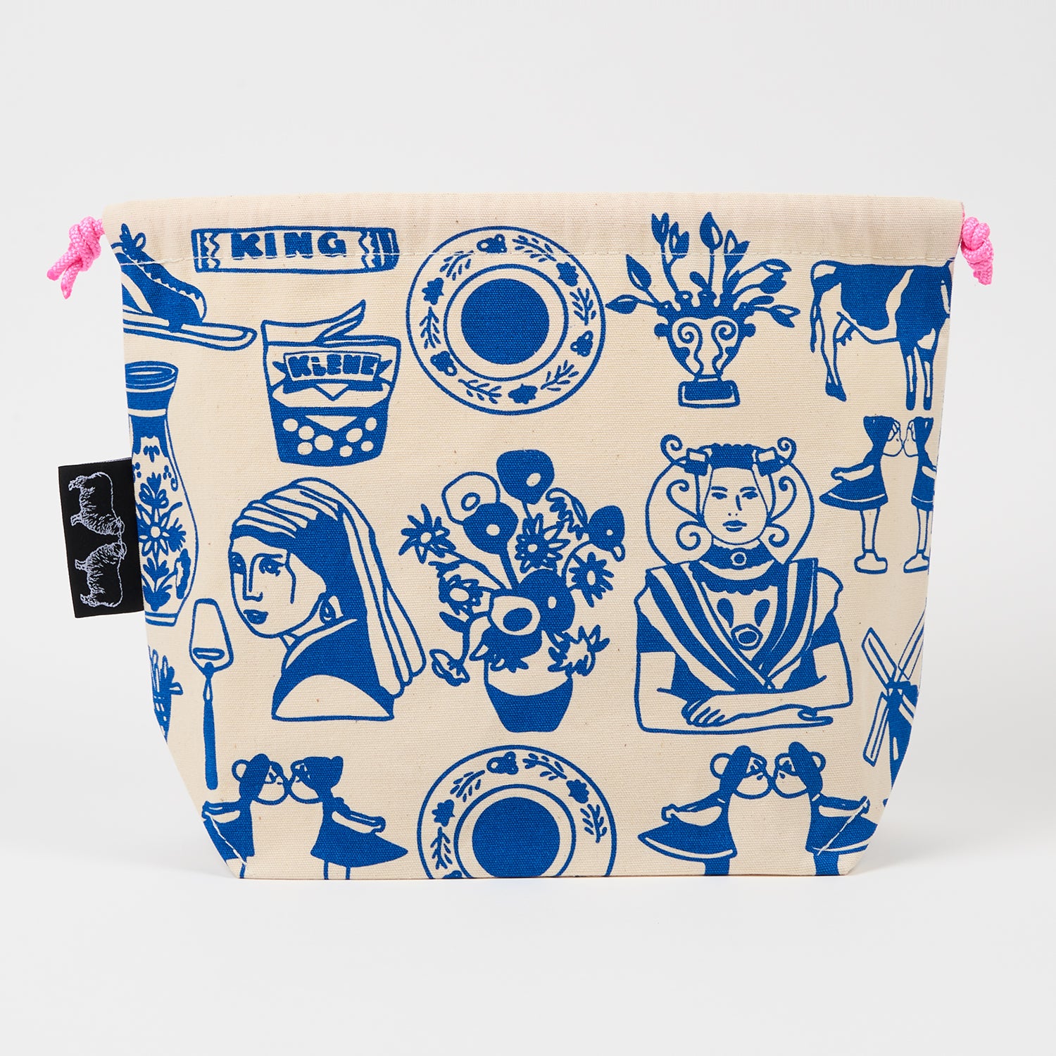 LOVE IT DRAWSTRING BAG - DUTCH BLUE blue Project Bags