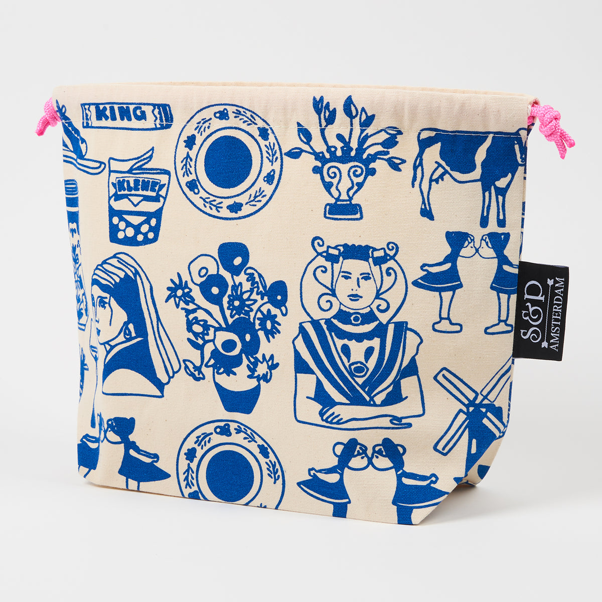 DRAWSTRING BAG - DUTCH BLUE