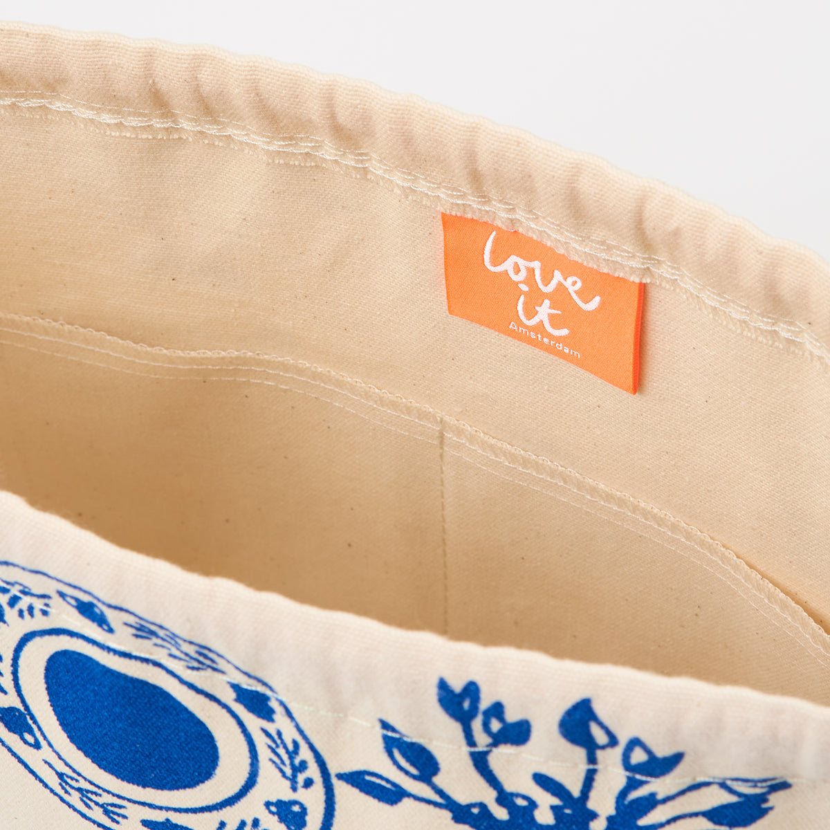 DRAWSTRING BAG - DUTCH BLUE