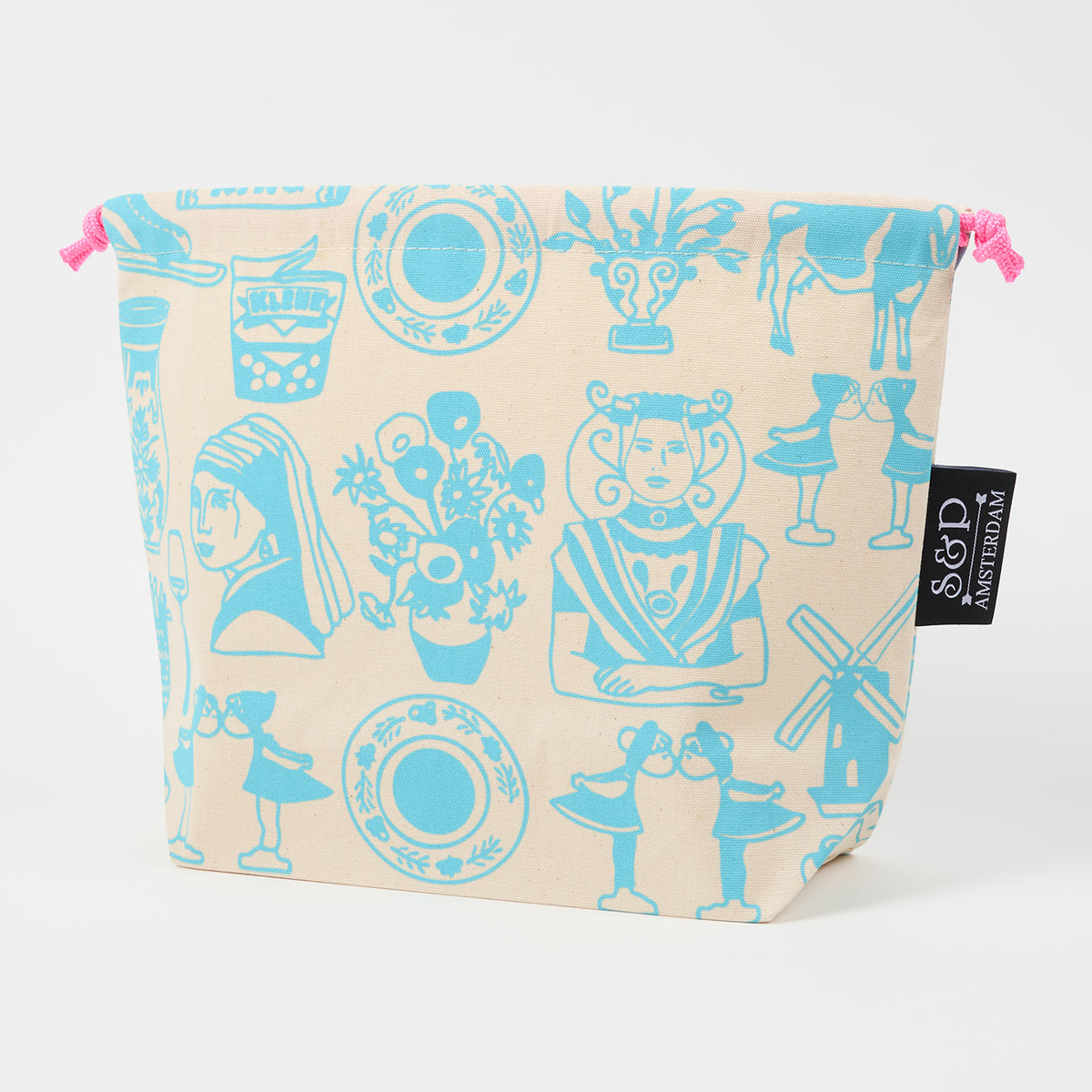 DRAWSTRING BAG - DUTCH ROBINS EGG