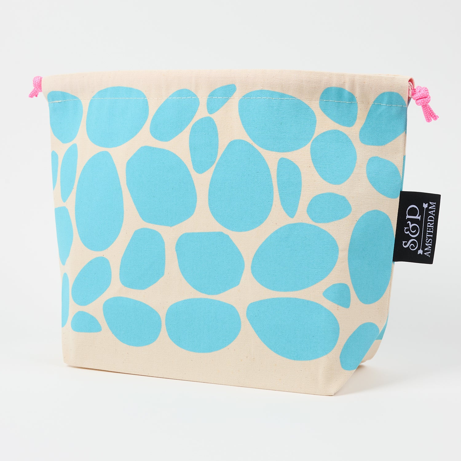 DRAWSTRING BAG - PEBBLES ROBINS EGG