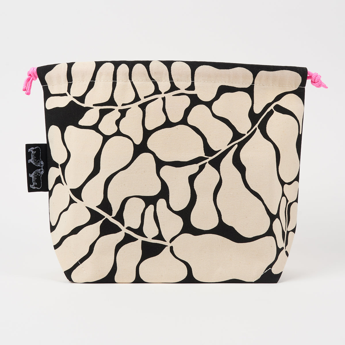 DRAWSTRING BAG - WOBBLE BLACK