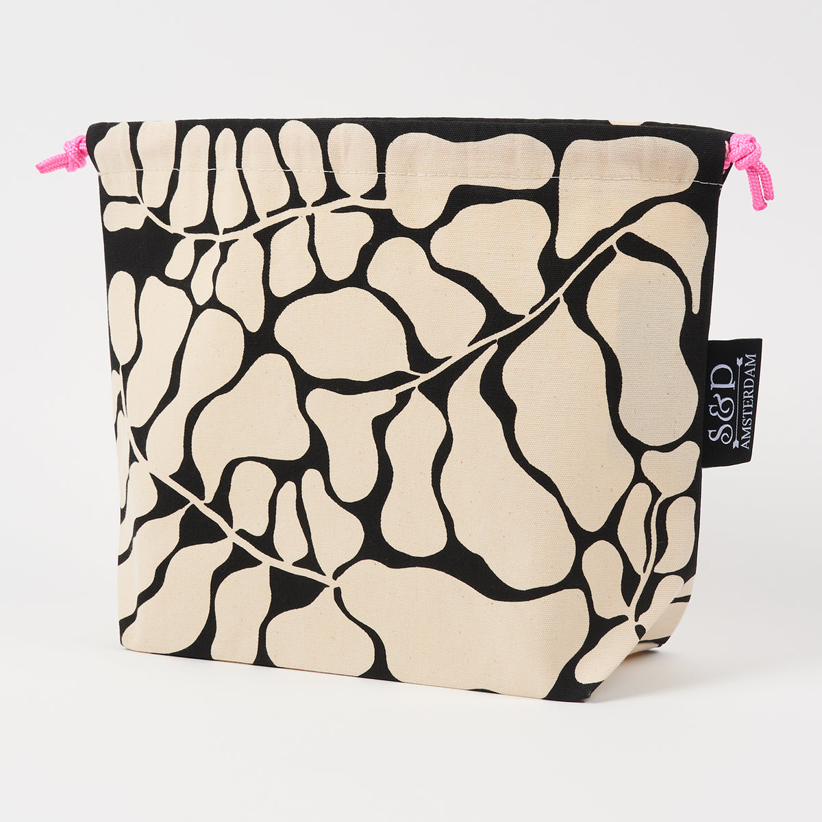 DRAWSTRING BAG - WOBBLE BLACK