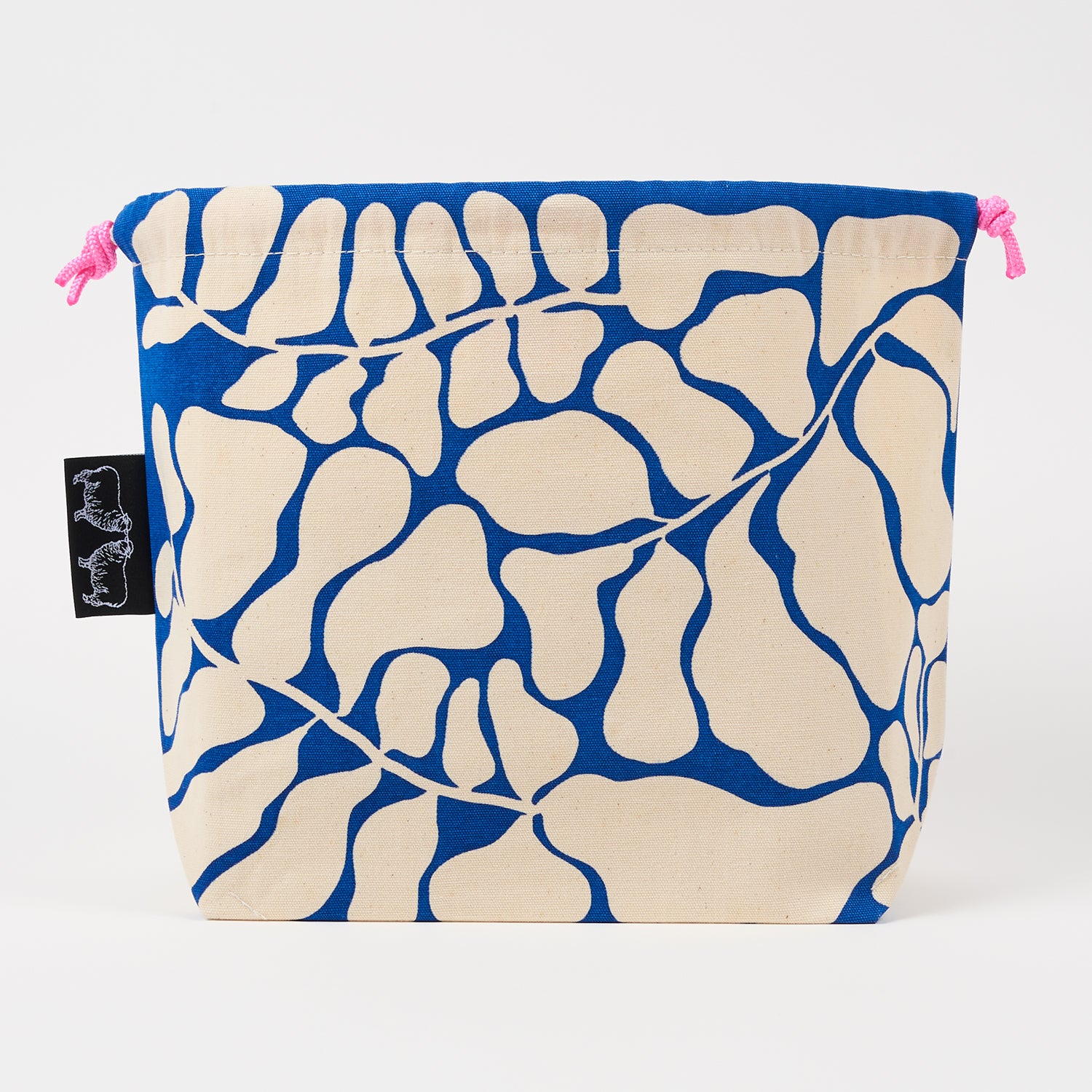 LOVE IT DRAWSTRING BAG - WOBBLE BLUE blue Project Bags