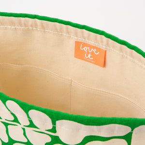 DRAWSTRING BAG - WOBBLE GREEN