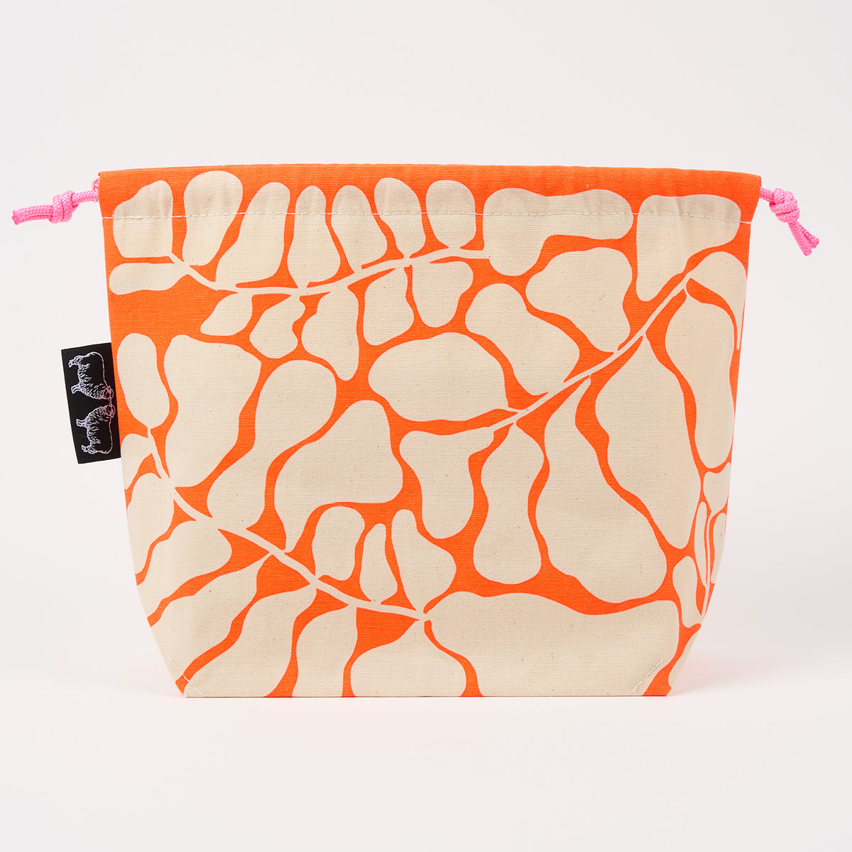DRAWSTRING BAG - WOBBLE ORANGE
