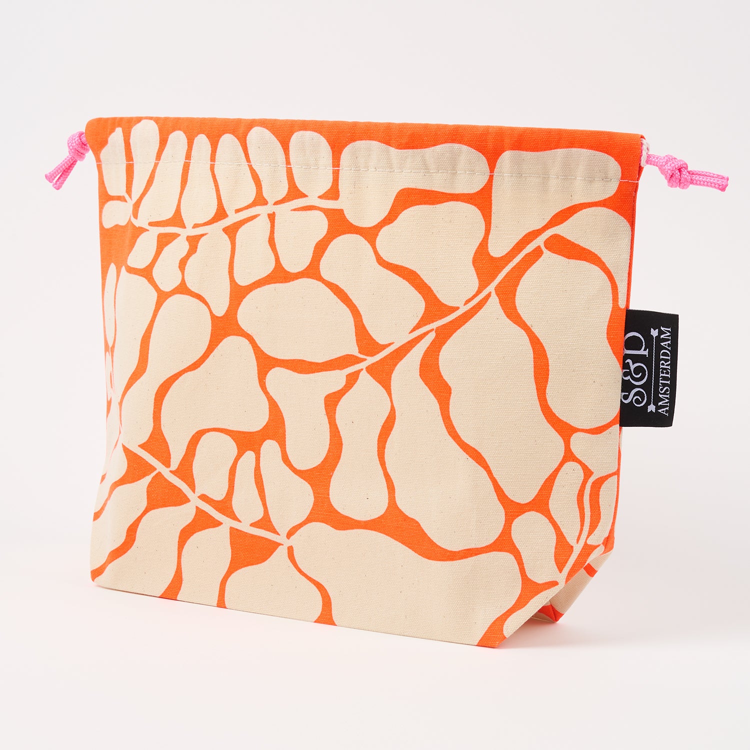 DRAWSTRING BAG - WOBBLE ORANGE
