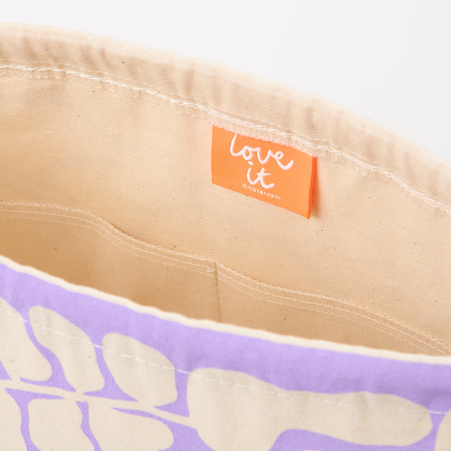 Drawstring Bag - Wobble Purple