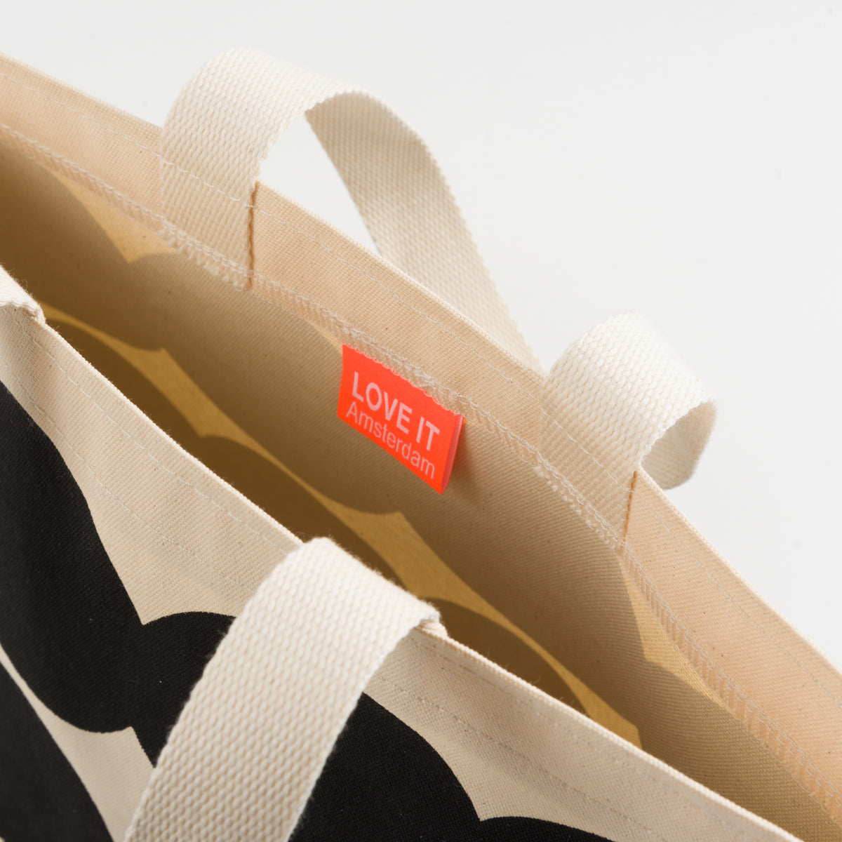 NIKO BAG - CIRCLES BLACK