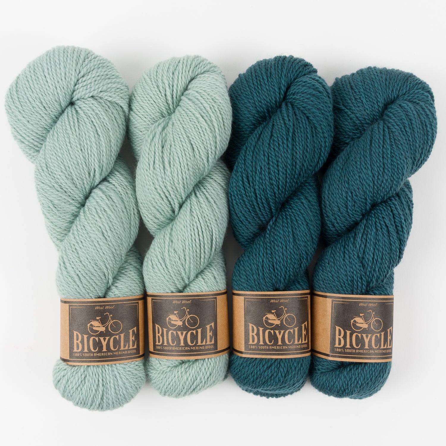West Wool MAGICAL MIST Merino wool Fingering Quick Kits