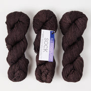 Malabrigo MALABRIGO SOCK - EGGPLANT Merino wool Light Fingering purple Yarn