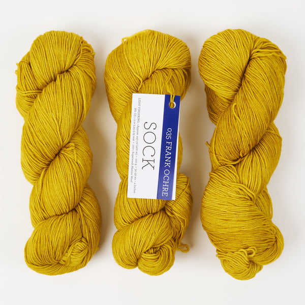 Malabrigo Sock - Frank Ochre – Stephen & Penelope