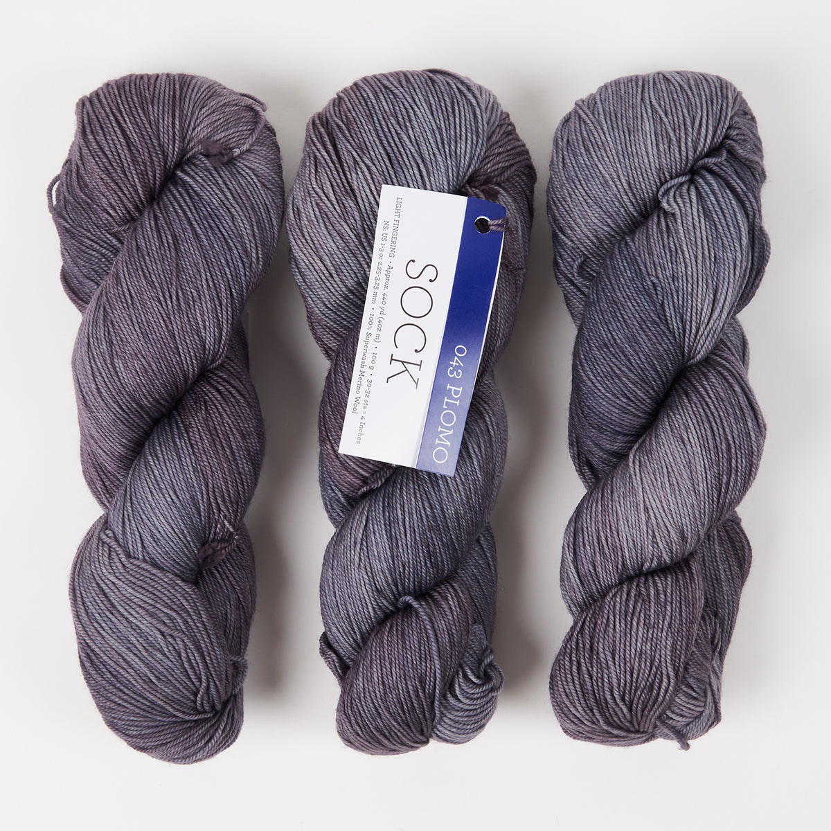 MALABRIGO SOCK - PLOMO