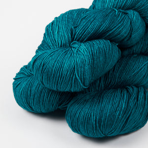 MALABRIGO SOCK - TEAL FEATHER