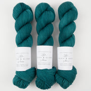 Olivia & Oliver OLIVIA BFL - MALLARD BFL Wool Blue Faced Leicester Fingering turquoise Yarn