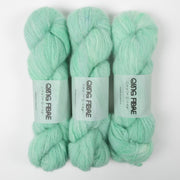 Qing Fibre MELTED BABY SURI - JADE turquoise green Yarn