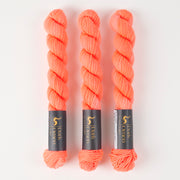Dark Omen Yarn MERINO SOCK MINI - RADIANCE Merino wool Nylon Fingering orange Yarn
