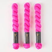 Dark Omen Yarn MERINO SOCK MINI - SOARING Merino wool Nylon Fingering fuchsia Yarn