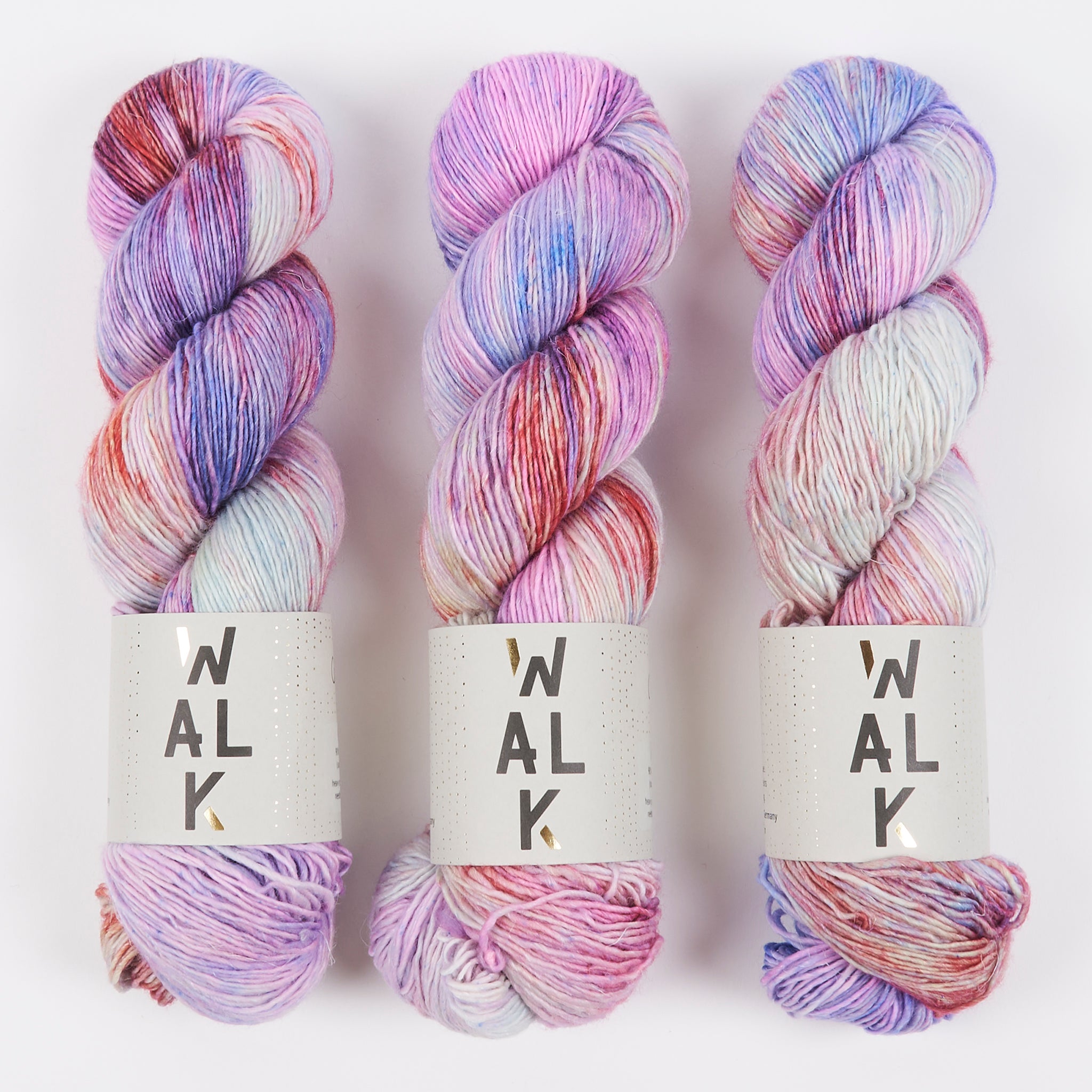 WALK Collection MERLINO - CANCER Merino wool Linen Fingering multicolour Yarn