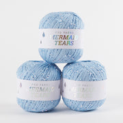 Punk Rock Unicorn MERMAID TEARS - LIGHT BLUE Cotton Sport blue Yarn