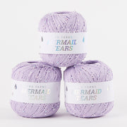 Punk Rock Unicorn MERMAID TEARS - LILAC Cotton Sport purple Yarn