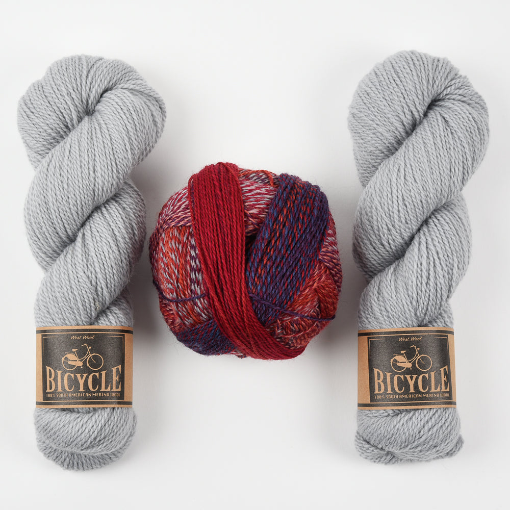Schoppel-Wolle METAL SKY Wool Nylon Merino wool Mixed Weight Quick Kits