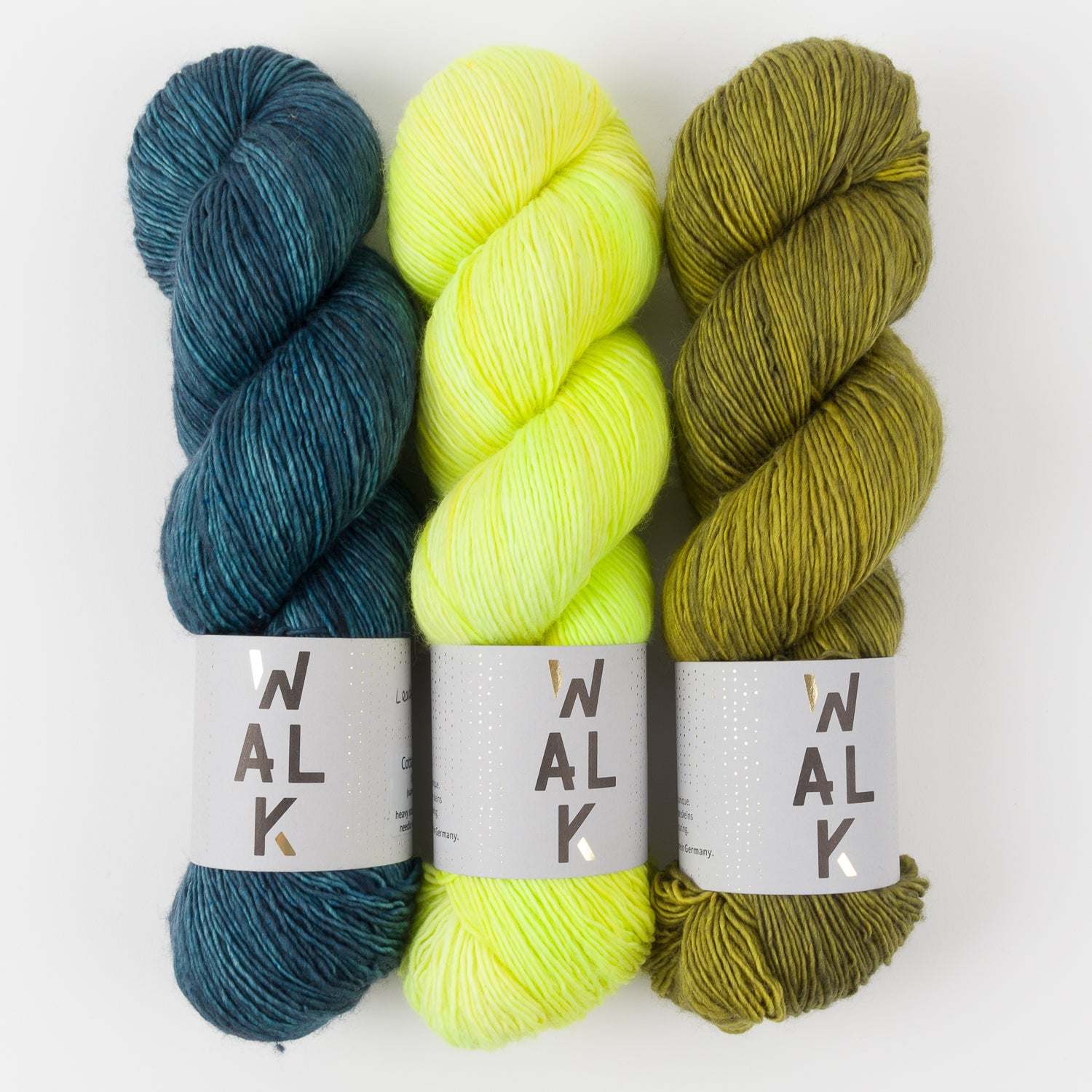 WALK Collection MIDNIGHT SUN Merino wool Fingering Quick Kits