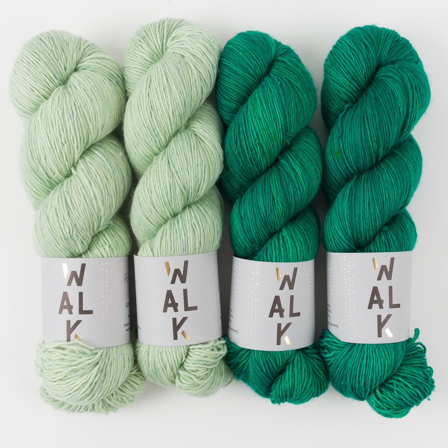 WALK Collection MINTY DREAMS Merino wool Fingering Quick Kits
