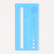 Stephen & Penelope Notions BLUE NEEDLE GAUGE Tools