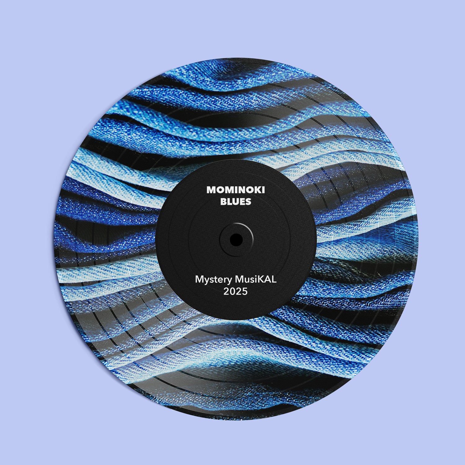 Mominoki Yarn MYSTERY MUSIKAL - MOMINOKI - BLUES Polyamide Merino wool blue MKAL Kit