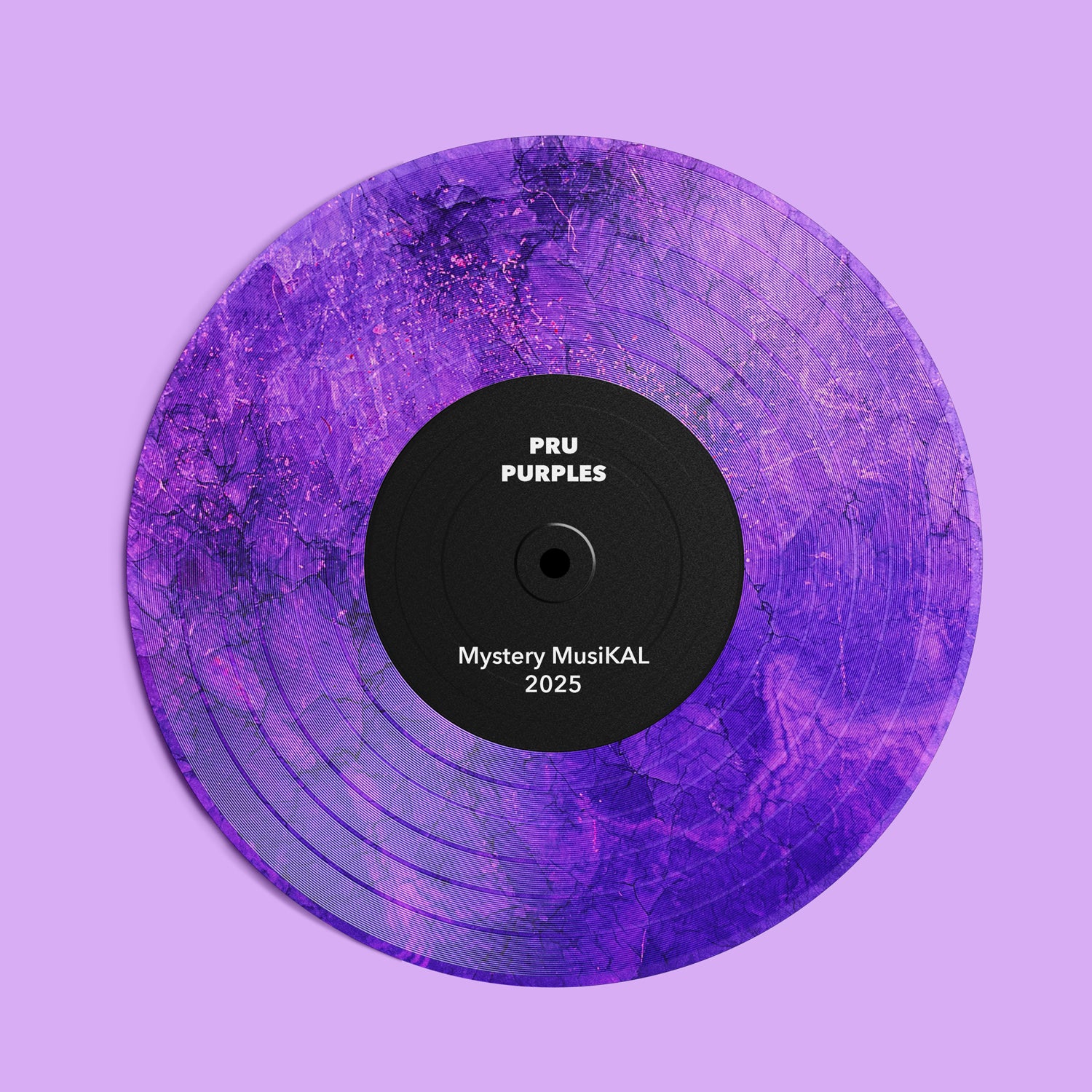 Punk Rock Unicorn MYSTERY MUSIKAL - PRU - PURPLES Merino wool purple MKAL Kit