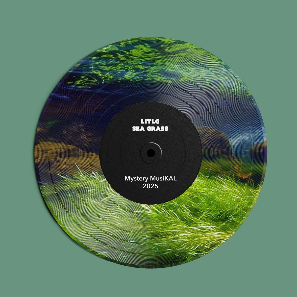 Life in The Long Grass MYSTERY MUSIKAL - LITLG - SEA GRASS Merino wool green MKAL Kit