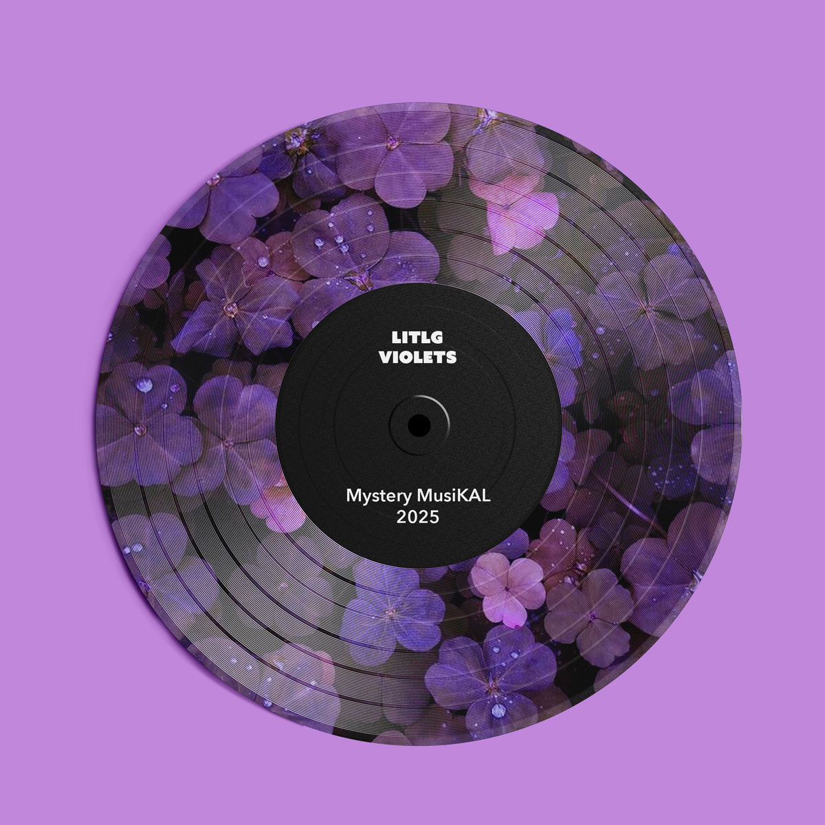 Life in The Long Grass MYSTERY MUSIKAL - LITLG - VIOLETS Merino wool purple MKAL Kit