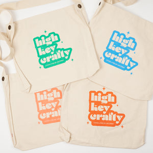 STEPHEN & PENELOPE TOTE BAG - HIGH KEY CRAFTY