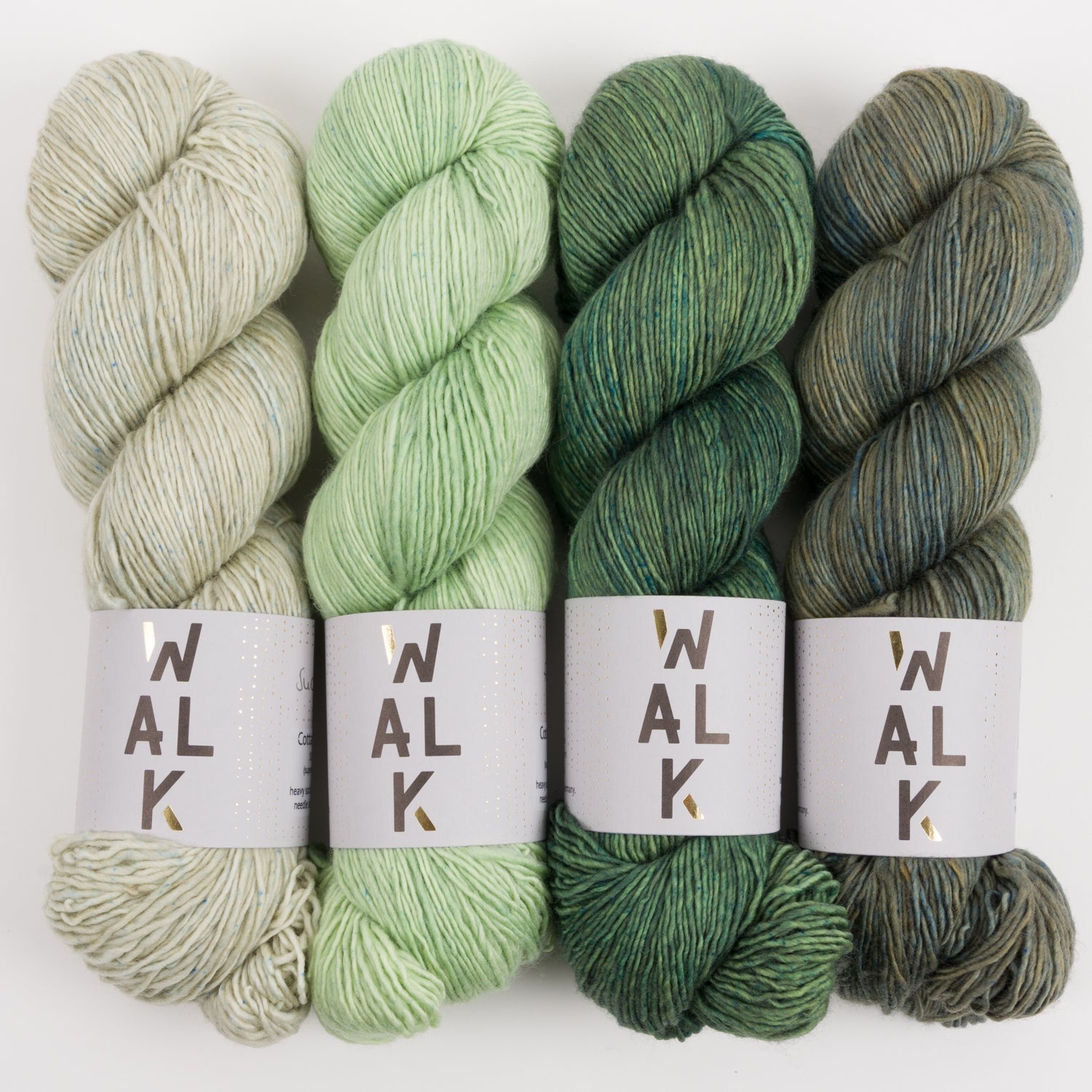 WALK Collection SUCCULENT GRADIENT Merino wool Fingering Quick Kits