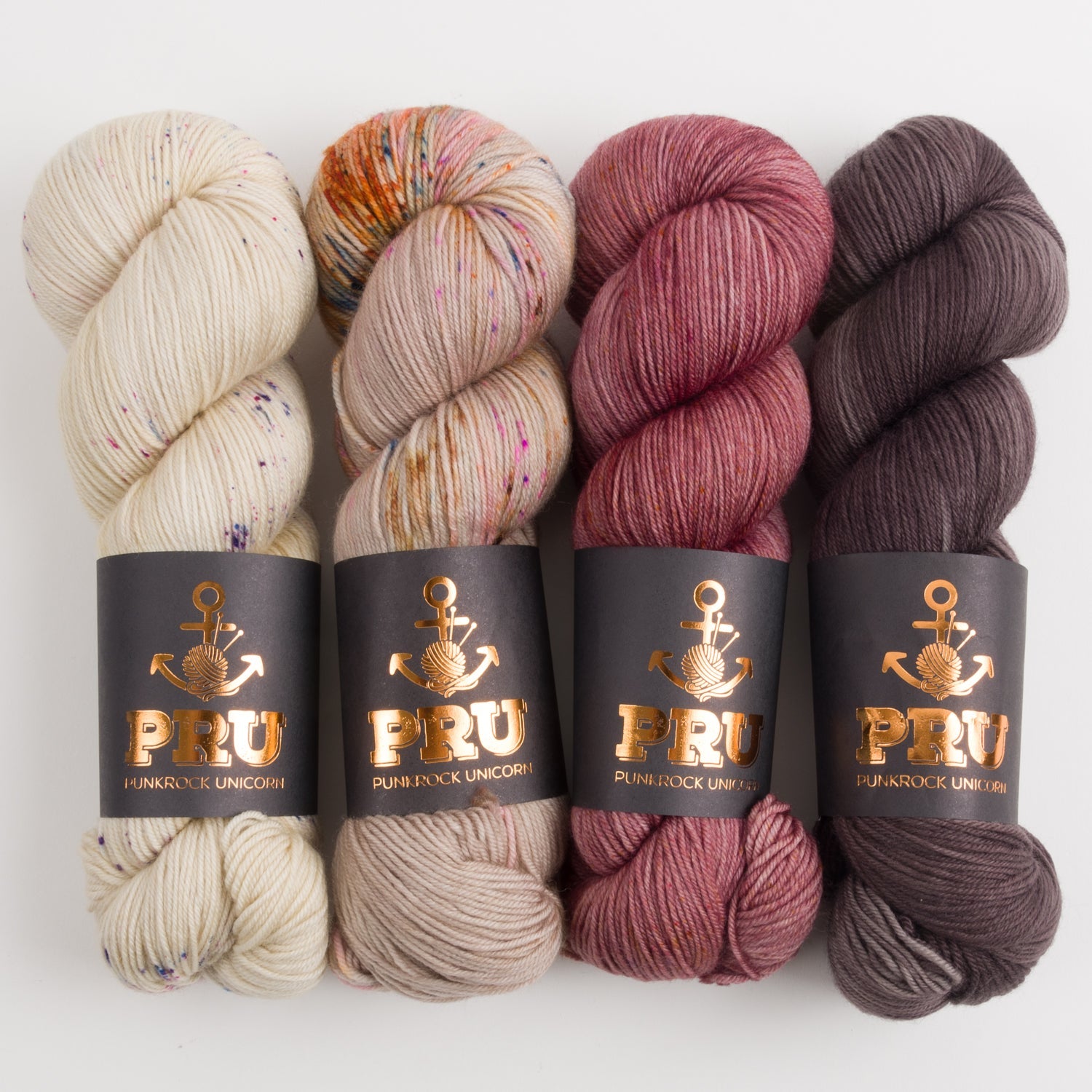 Punk Rock Unicorn HOUDINI GRADIENT Merino wool Nylon Fingering Quick Kits