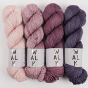 WALK Collection NIGHTSHADE GRADIENT Merino wool Fingering Quick Kits