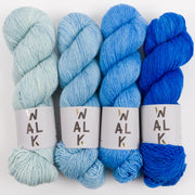 WALK Collection WAVE GRADIENT Merino wool Fingering Quick Kits