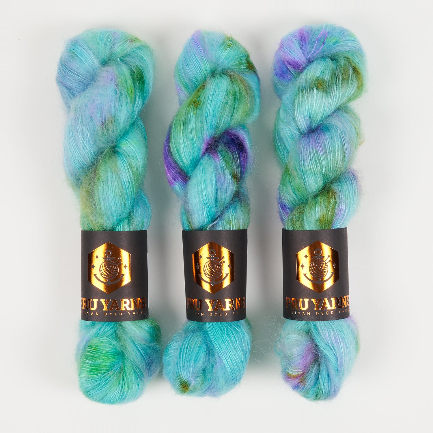 Punk Rock Unicorn MOE - MANGROVES Kid Mohair Silk Lace turquoise Yarn