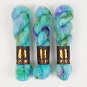 Punk Rock Unicorn MOE - MANGROVES Kid Mohair Silk Lace turquoise Yarn