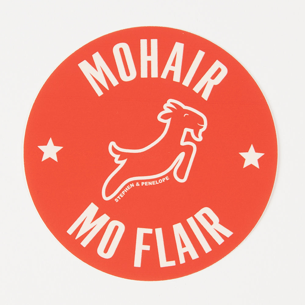 MOHAIR IS THE G.O.A.T STICKER SET