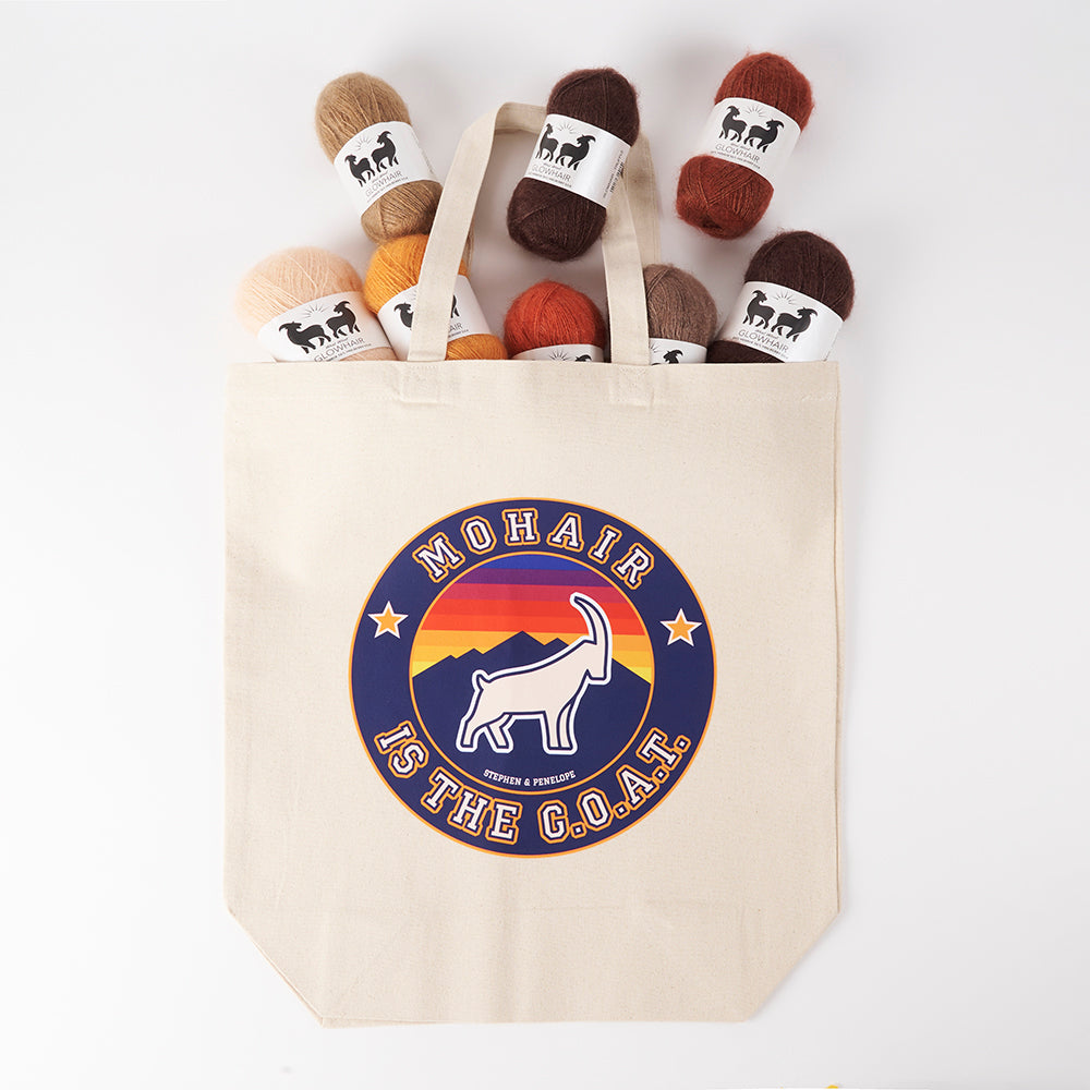 MOHAIR IS THE G.O.A.T TOTE BAG