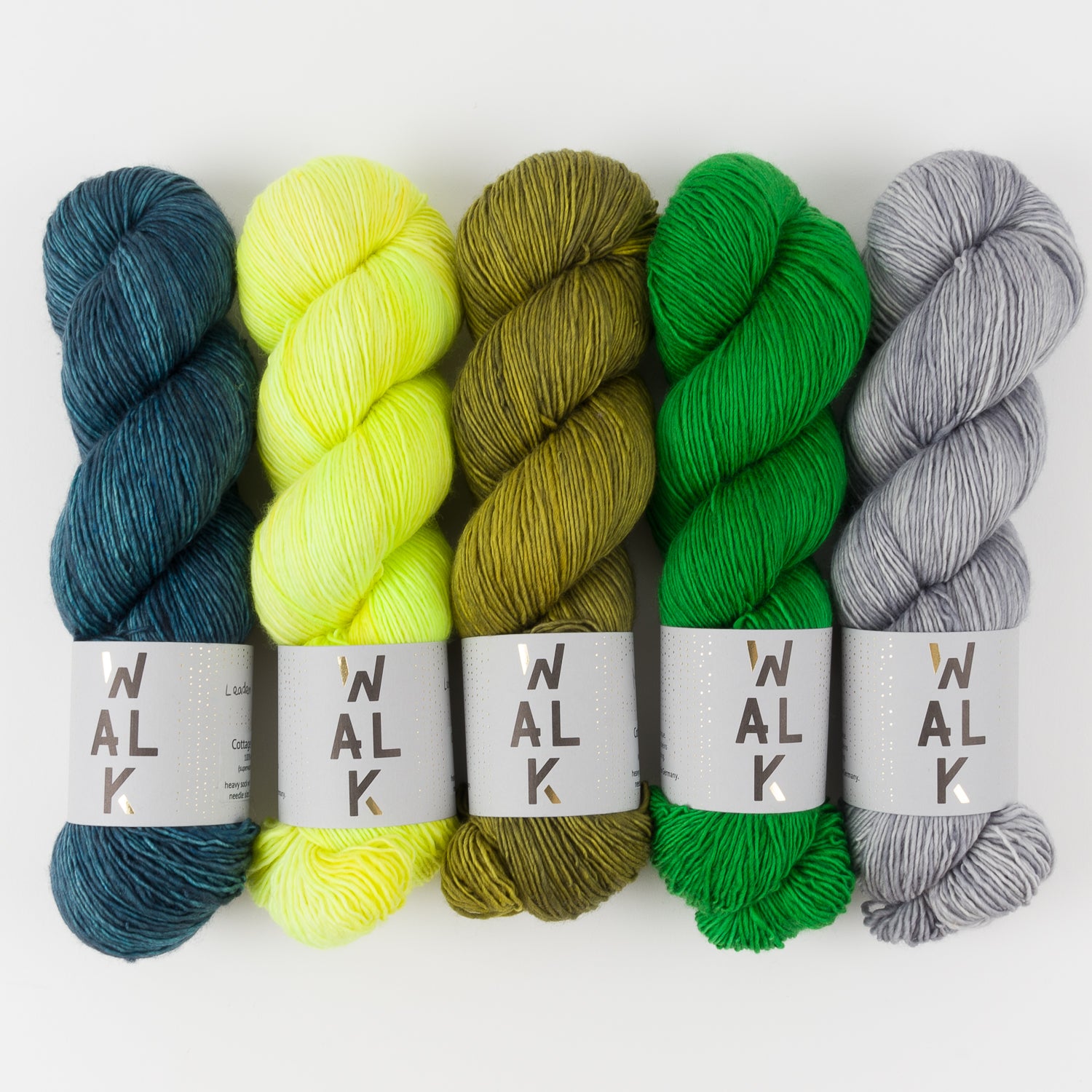 WALK Collection MOORLAND FLOWERS Merino wool Fingering Quick Kits