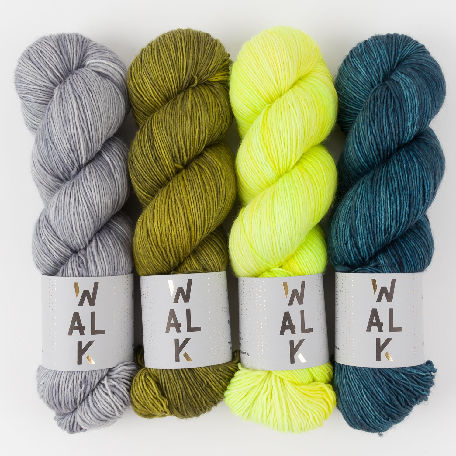 WALK Collection MOORSIDE CLOVER Merino wool Fingering Quick Kits
